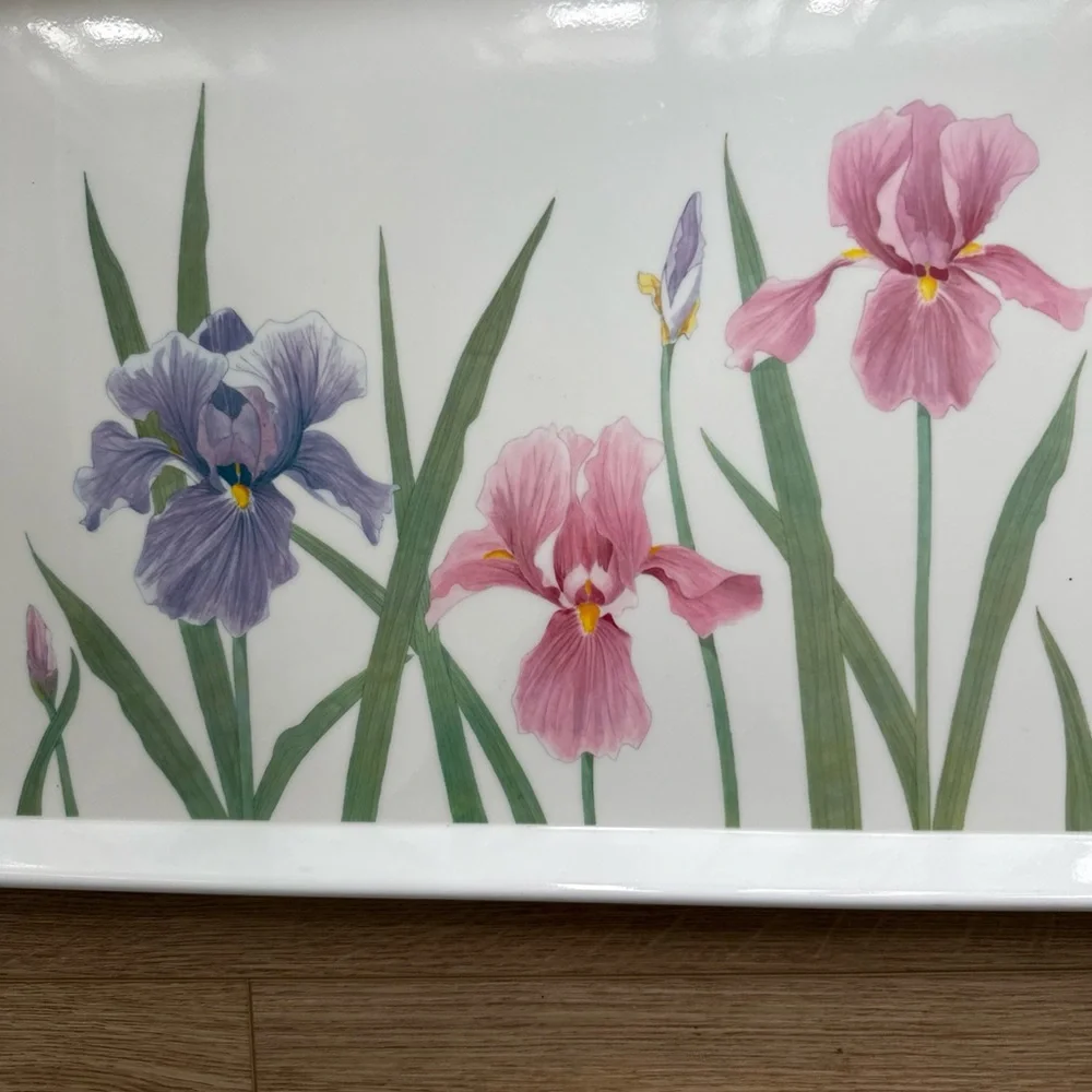 Vintage Extra large Design Imports Ltd. Made in Italy melamine serving tray